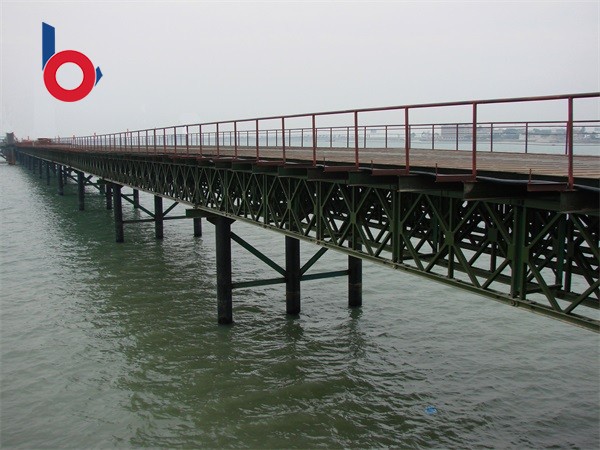 跨海、跨江及跨河上承式貝雷鋼棧橋（中鐵大橋局、中交航務(wù)局、中交公路局、中航港等）